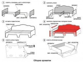 Кровать Фея 1900 с двумя ящиками в Новом Уренгое - novyy-urengoy.ok-mebel.com | фото 2