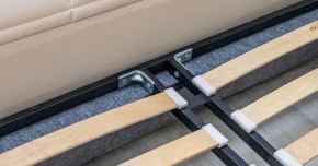 Кровать двойная Оливия 160 + ортопед. основание в Новом Уренгое - novyy-urengoy.ok-mebel.com | фото 15