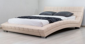 Кровать двойная Оливия 160 + ортопед. основание в Новом Уренгое - novyy-urengoy.ok-mebel.com | фото 4