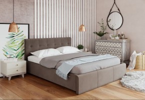 Кровать Изабелла с латами Newtone cacao 1400x2000 в Новом Уренгое - novyy-urengoy.ok-mebel.com | фото 2