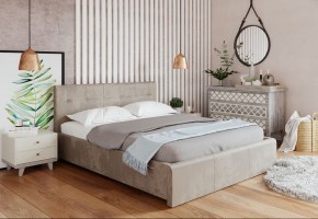 Кровать Изабелла с латами Newtone light beige 1400x2000 в Новом Уренгое - novyy-urengoy.ok-mebel.com | фото 2