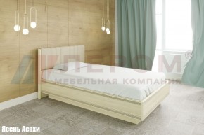 Кровать КР-1011 с мягким изголовьем в Новом Уренгое - novyy-urengoy.ok-mebel.com | фото