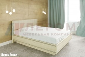 Кровать КР-1013 с мягким изголовьем в Новом Уренгое - novyy-urengoy.ok-mebel.com | фото