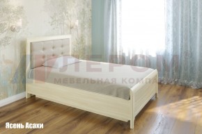 Кровать КР-1031 с мягким изголовьем в Новом Уренгое - novyy-urengoy.ok-mebel.com | фото 1