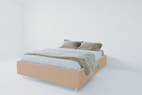 Кровать Подиум с ортопедическим основанием 800 (велюр светло-серый) в Новом Уренгое - novyy-urengoy.ok-mebel.com | фото