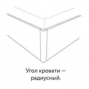 Кровать "Сандра" БЕЗ основания 1200х2000 в Новом Уренгое - novyy-urengoy.ok-mebel.com | фото 3