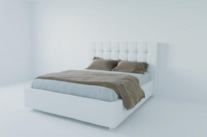 Кровать Венеция без основания 800 (экокожа белая) в Новом Уренгое - novyy-urengoy.ok-mebel.com | фото