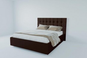 Кровать Венеция без основания 900 (экокожа коричневая) в Новом Уренгое - novyy-urengoy.ok-mebel.com | фото 1
