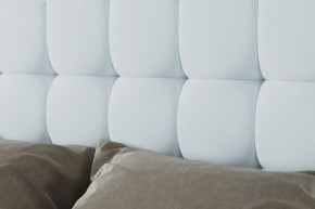 Кровать Венеция с ПМ 1600 (экокожа белая) в Новом Уренгое - novyy-urengoy.ok-mebel.com | фото 3