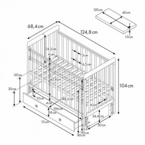 Кроватка Фея 328-01 в Новом Уренгое - novyy-urengoy.ok-mebel.com | фото 10