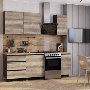 Кухня Энигма 1.6 м (венге/дуб каньон) в Новом Уренгое - novyy-urengoy.ok-mebel.com | фото
