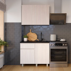 Кухня Тренд 1.0 м (Ясень белый) в Новом Уренгое - novyy-urengoy.ok-mebel.com | фото