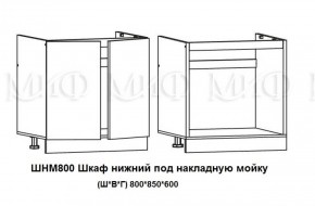 ЛИЗА-2 Кухонный гарнитур 1,6 Белый глянец холодный в Новом Уренгое - novyy-urengoy.ok-mebel.com | фото 6
