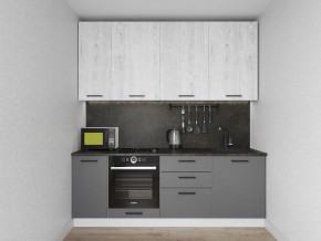 Кухонный гарнитур Санторини 2200 h 950 (Стол. 26мм) в Новом Уренгое - novyy-urengoy.ok-mebel.com | фото
