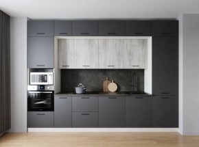 Кухонный гарнитур Санторини 3400 (Стол. 26мм) в Новом Уренгое - novyy-urengoy.ok-mebel.com | фото