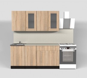 Кухня Симона Демо 1700 (Венга/Дуб Сонома) в Новом Уренгое - novyy-urengoy.ok-mebel.com | фото 7