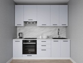 Кухонный гарнитур Смоки 3000 h950 (Стол. 38 мм) в Новом Уренгое - novyy-urengoy.ok-mebel.com | фото