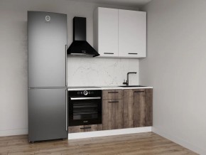 Кухонный гарнитур Старое Дерево 1600 h950 (Стол. 26мм) в Новом Уренгое - novyy-urengoy.ok-mebel.com | фото