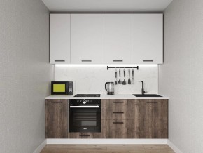 Кухонный гарнитур Старое Дерево 2200 h950 (Стол. 26мм) в Новом Уренгое - novyy-urengoy.ok-mebel.com | фото
