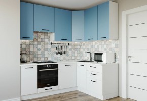 Кухонный гарнитур угловой Капри 2200х1600 h950 (Стол. 26мм) в Новом Уренгое - novyy-urengoy.ok-mebel.com | фото
