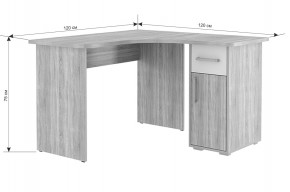 ЛАЙТ К1 Компьютерный стол в Новом Уренгое - novyy-urengoy.ok-mebel.com | фото 4