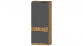 ЛЕНОРА Шкаф 2х створчатый (графит) в Новом Уренгое - novyy-urengoy.ok-mebel.com | фото