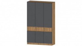 ЛЕНОРА Шкаф 3х створчатый (графит) в Новом Уренгое - novyy-urengoy.ok-mebel.com | фото