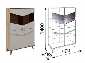 Лимба (гостиная) М04 Сервант в Новом Уренгое - novyy-urengoy.ok-mebel.com | фото