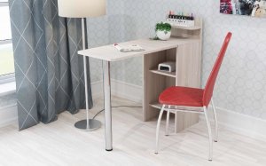 Стол маникюрный 4 трансформер с полками в Новом Уренгое - novyy-urengoy.ok-mebel.com | фото