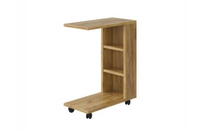 МАЛЬТА Столик прикроватный (дуб крафт золотой) в Новом Уренгое - novyy-urengoy.ok-mebel.com | фото