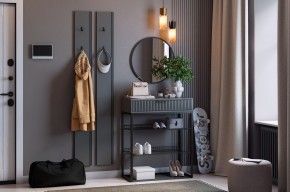 МЕБЕЛЬСОН К19 Прихожая (графит) в Новом Уренгое - novyy-urengoy.ok-mebel.com | фото