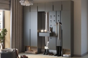 МЕБЕЛЬСОН К32 Прихожая (графит) в Новом Уренгое - novyy-urengoy.ok-mebel.com | фото