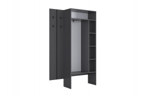 МЕРСИ Прихожая (модульная) графит в Новом Уренгое - novyy-urengoy.ok-mebel.com | фото 7