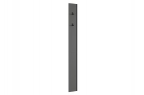 МЕРСИ Вешалка 1 (графит) в Новом Уренгое - novyy-urengoy.ok-mebel.com | фото