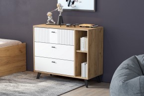МИЛАН Детская (Дуб Золотой/Белый матовый) в Новом Уренгое - novyy-urengoy.ok-mebel.com | фото 51