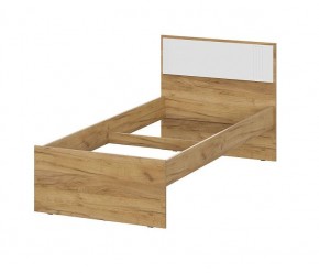 МИЛАН Спальня (Дуб Золотой/Белый матовый) в Новом Уренгое - novyy-urengoy.ok-mebel.com | фото 16