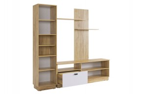 МОДИ К1 Гостиная (белое дерево) в Новом Уренгое - novyy-urengoy.ok-mebel.com | фото 7