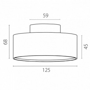 Накладной светильник Lightstar Acuto 215947 в Новом Уренгое - novyy-urengoy.ok-mebel.com | фото 3
