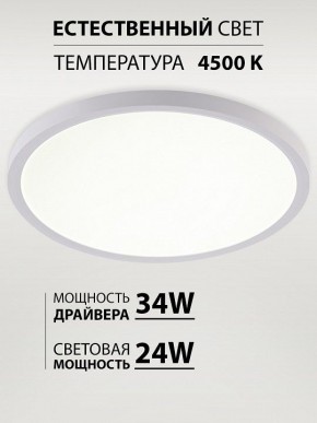 Накладной светильник Natali Kovaltseva PLAIN LED LAMPS 81113/3C в Новом Уренгое - novyy-urengoy.ok-mebel.com | фото 3