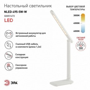 Настольная лампа офисная Эра NLED-495 Б0051472 в Новом Уренгое - novyy-urengoy.ok-mebel.com | фото