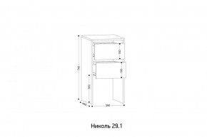 НИКОЛЬ 25 Шкаф 5-ти створчатый в Новом Уренгое - novyy-urengoy.ok-mebel.com | фото 7