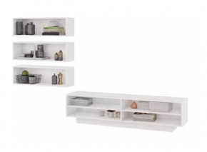 ПАОЛА Гостиная (Белый/Белый) в Новом Уренгое - novyy-urengoy.ok-mebel.com | фото 2