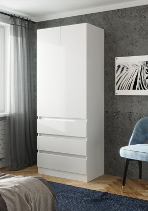 ПАРУС Шкаф 2-х ств. 800 (белый) в Новом Уренгое - novyy-urengoy.ok-mebel.com | фото