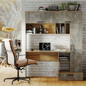 Письменный стол Техно (крафт/бетон) в Новом Уренгое - novyy-urengoy.ok-mebel.com | фото 3