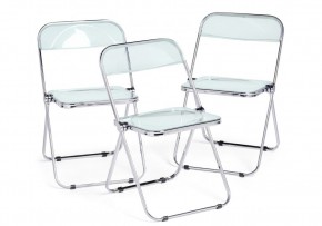 Пластиковый стул Fold складной clear gray-blue в Новом Уренгое - novyy-urengoy.ok-mebel.com | фото 10