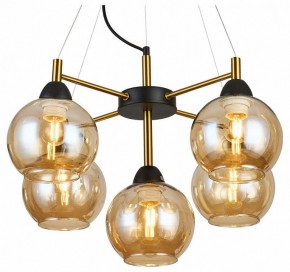 Подвесная люстра Imex MD.9056 MD.9056-5-P-BK+COP в Новом Уренгое - novyy-urengoy.ok-mebel.com | фото