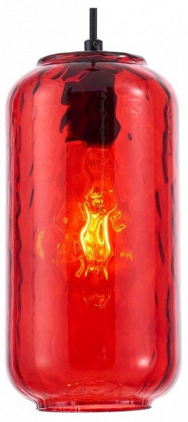 Подвесной светильник Escada Rise 10177/1S Black/Red в Новом Уренгое - novyy-urengoy.ok-mebel.com | фото