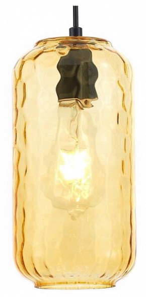 Подвесной светильник Escada Rise 10177/1S Black/Yellow в Новом Уренгое - novyy-urengoy.ok-mebel.com | фото