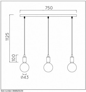 Подвесной светильник Lucide Fix Multiple 08408/03/30 в Новом Уренгое - novyy-urengoy.ok-mebel.com | фото 4