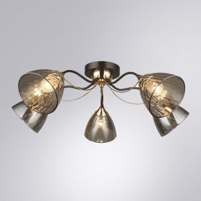 Потолочная люстра Arte Lamp Lily A4366PL-5BK в Новом Уренгое - novyy-urengoy.ok-mebel.com | фото 2